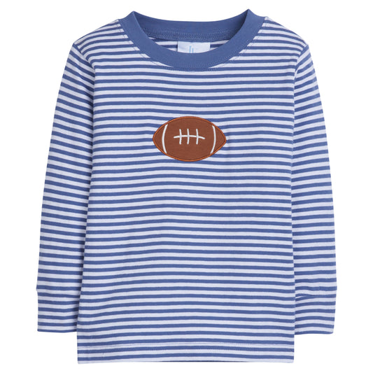 Little English Applique T-Shirt - Football 