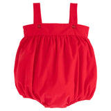 Little English Saratoga Bubble - Red Corduroy