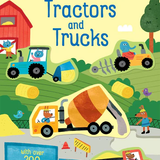 Usborne Books Little First Stickers Book - Tractors and Trucks