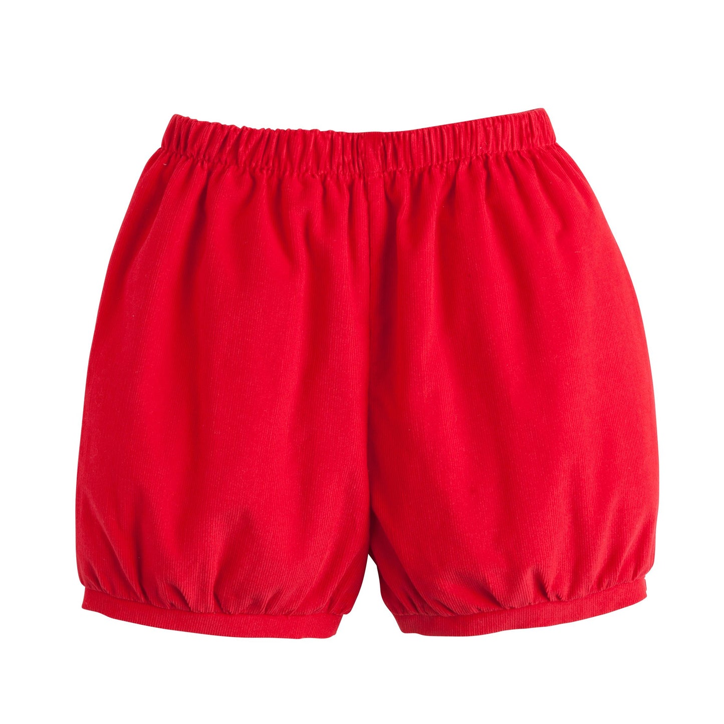 Little English Banded Short - Red Corduroy