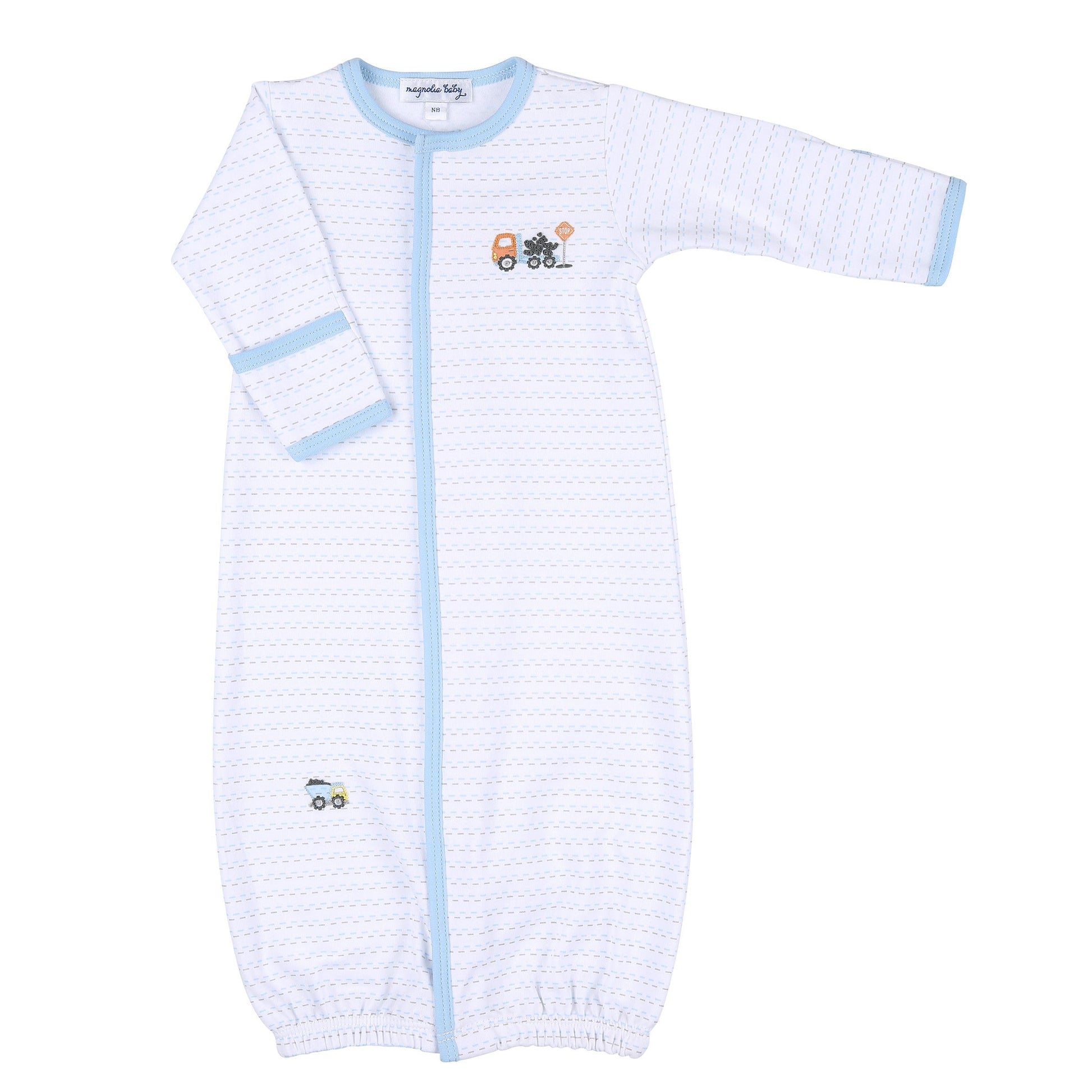 Magnolia Baby Construction Zone Embroidered Converter