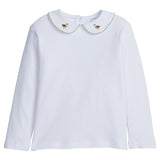 Little English Pinpoint Shirt - Mallard
