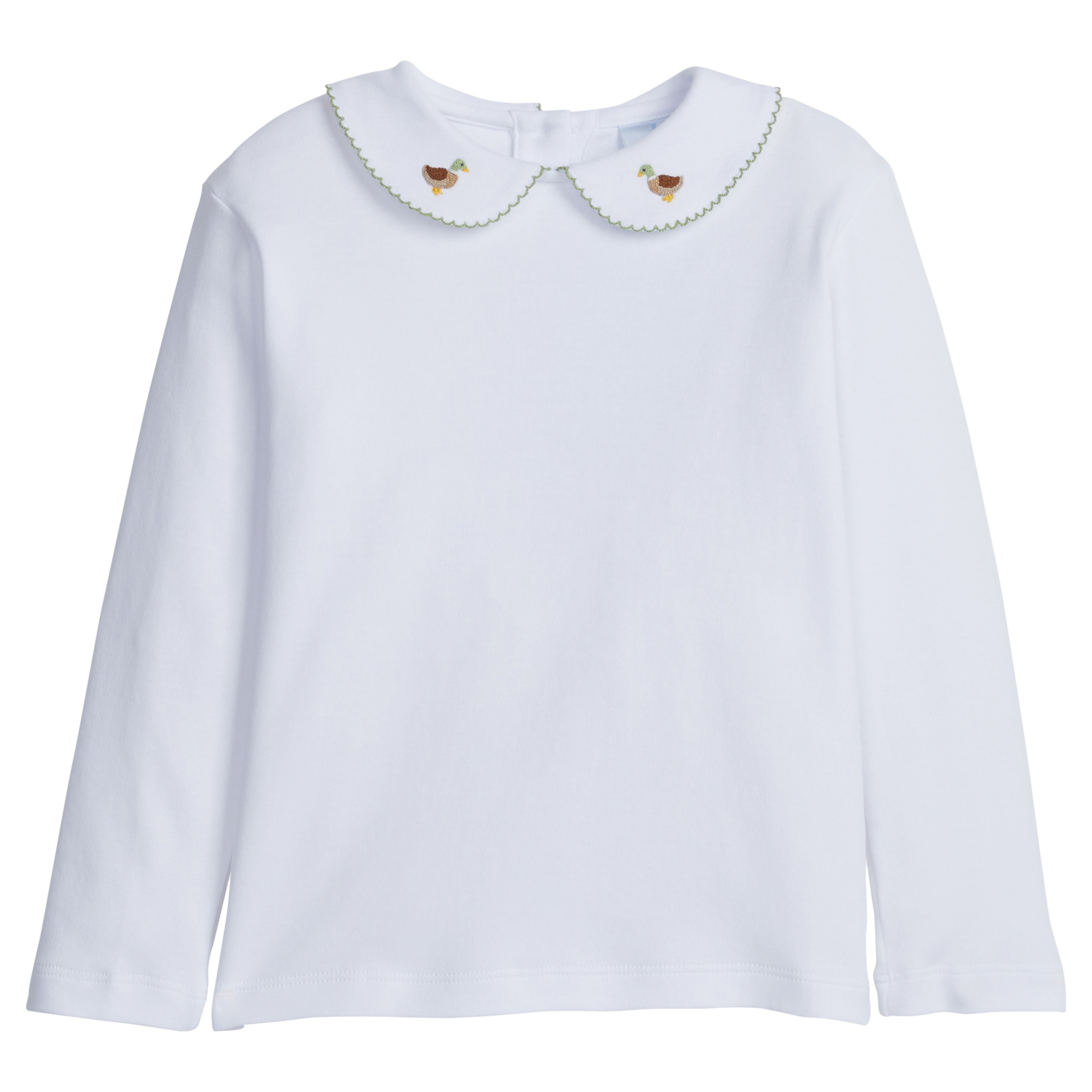 Little English Pinpoint Shirt - Mallard