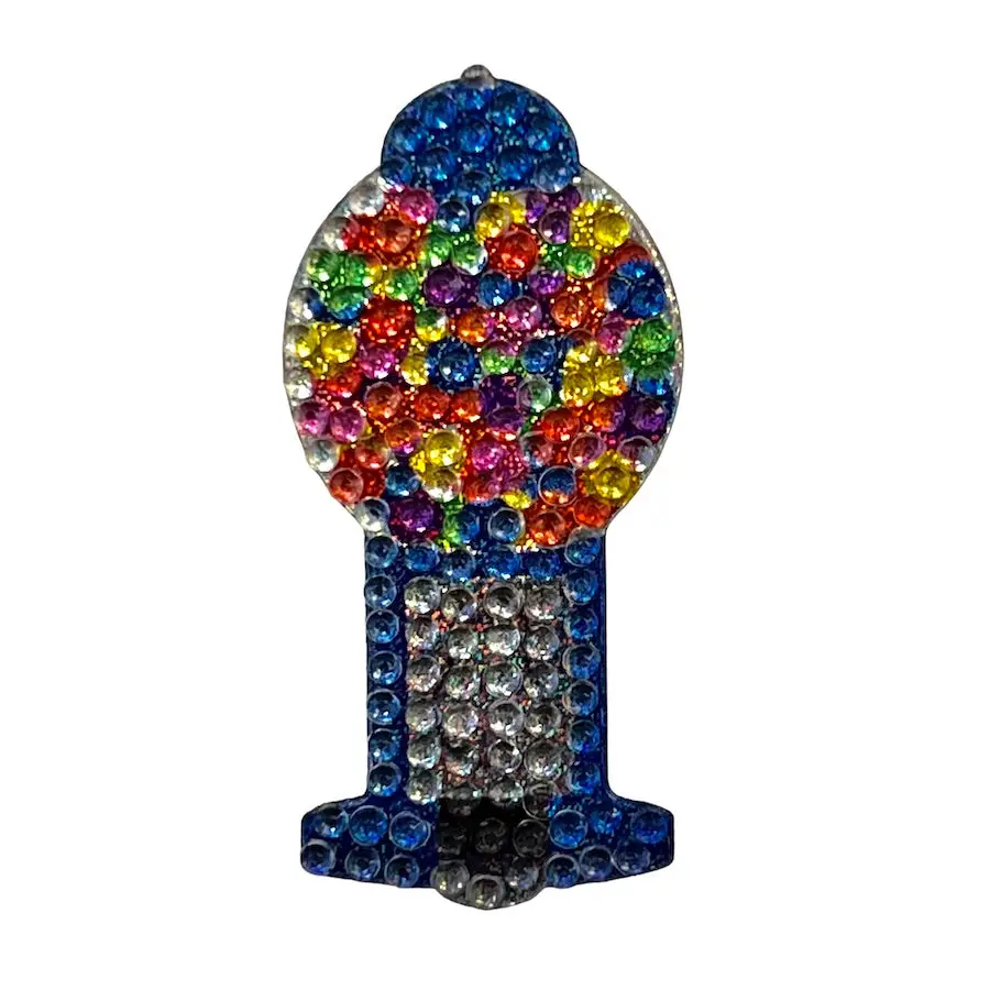 Blue Gumball Machine StickerBean