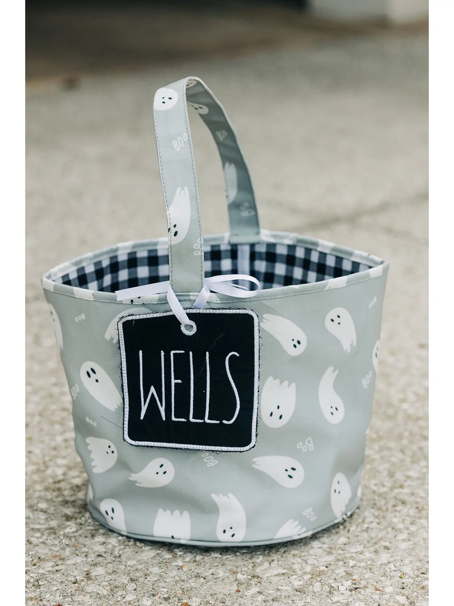 Sugar Bee Halloween Basket- Ghosts 