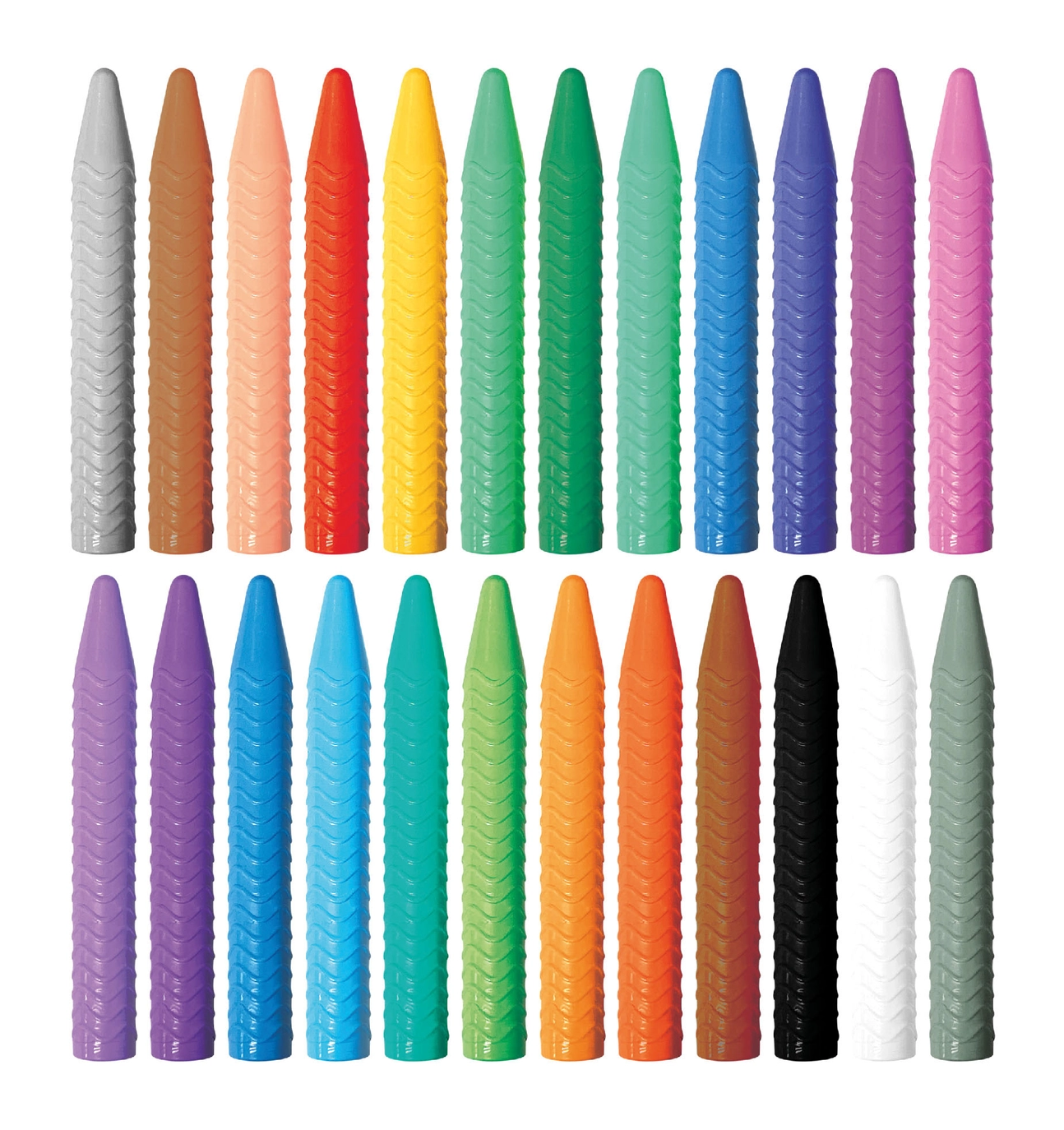Scratch Europe Spiral Crayons- 24 Colors