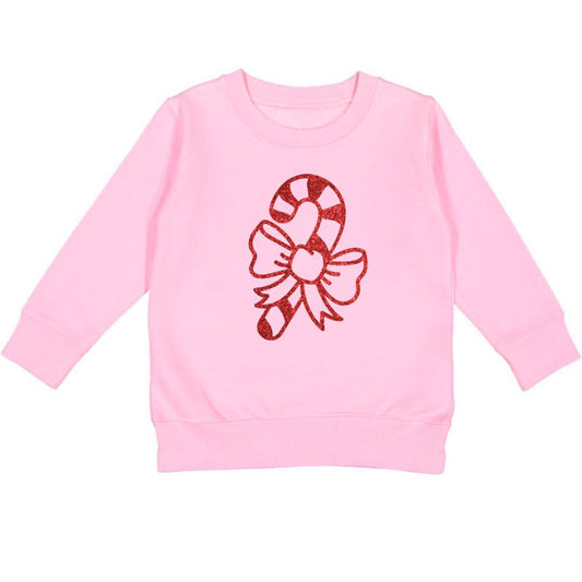 Sweet Wink Candy Cane Christmas Sweatshirt