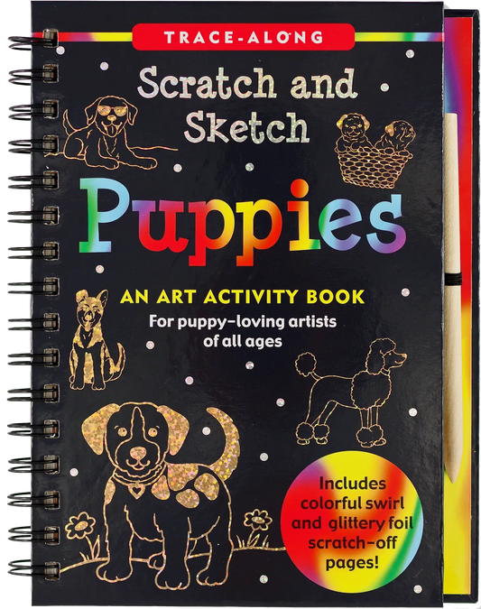 Scratch & Sketch™ Puppies (Trace Along)