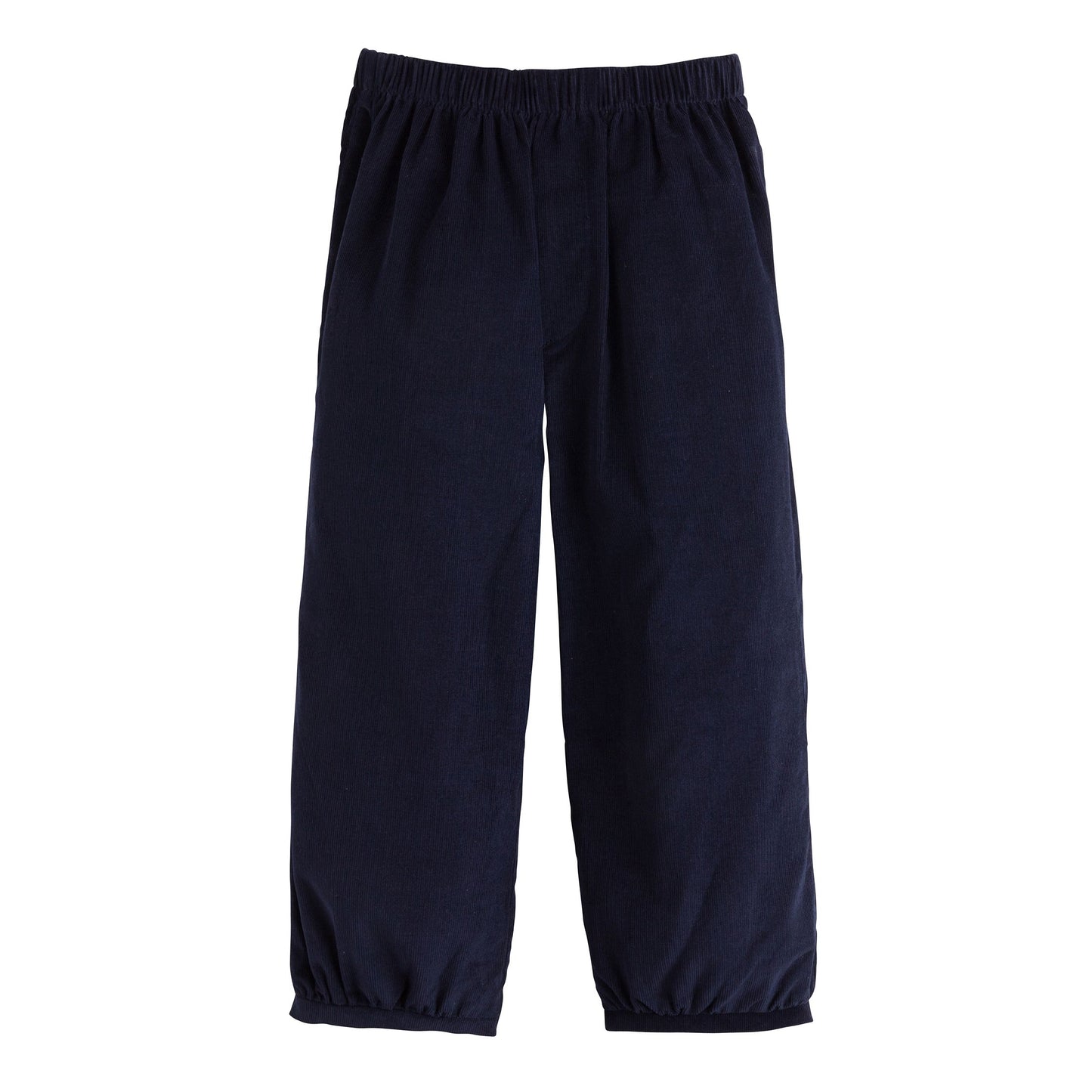 Little English Banded Pull On Pant- Royal Blue Corduroy