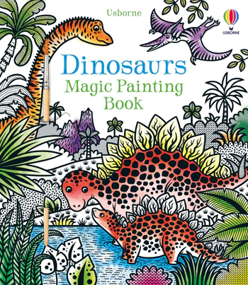 Usborne Books Dinosaur Magic Painting Book