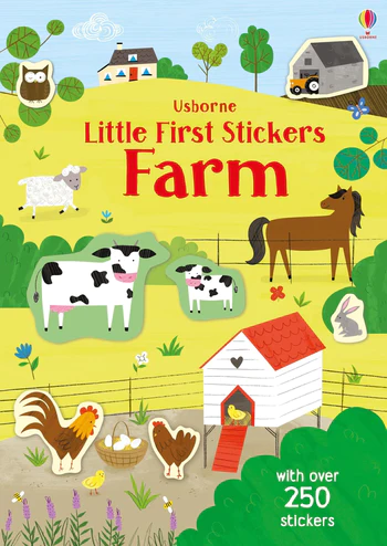 Usborne Little Stickers Farm
