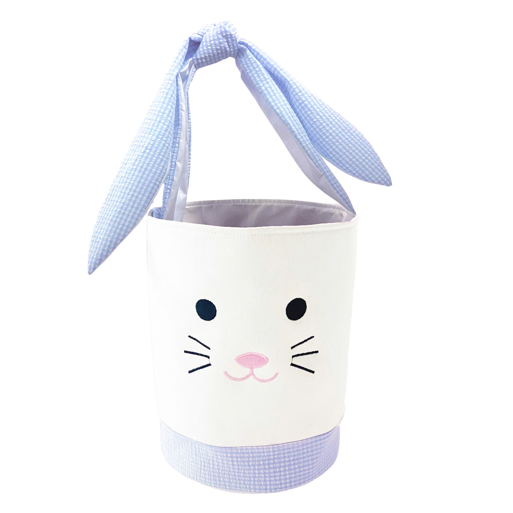 Bits & Bows Easter Bunny Basket - Blue