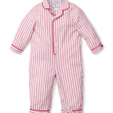 Petite Plume Antique Red Ticking Romper