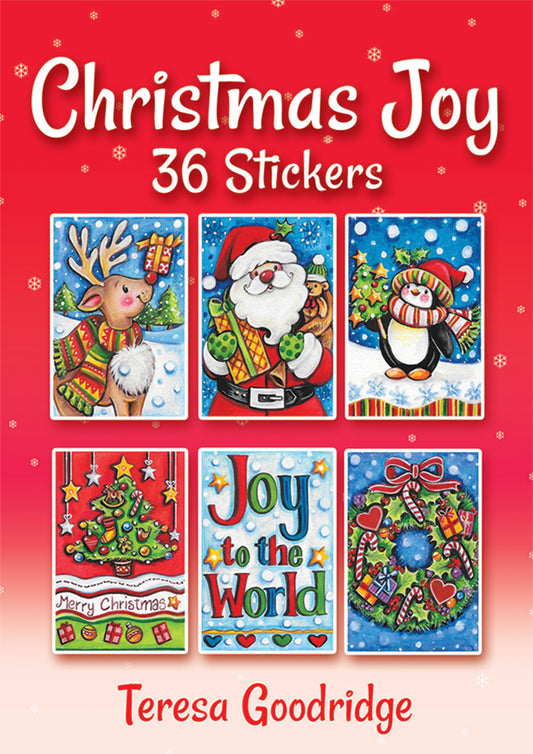 Dover Christmas Joy 36 Stickers