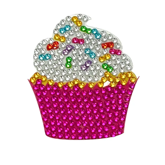 Purple Birthday Cake StickerBean