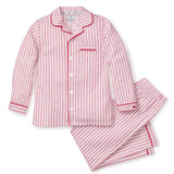 Petite Plume Antique Red Ticking Pajama Set