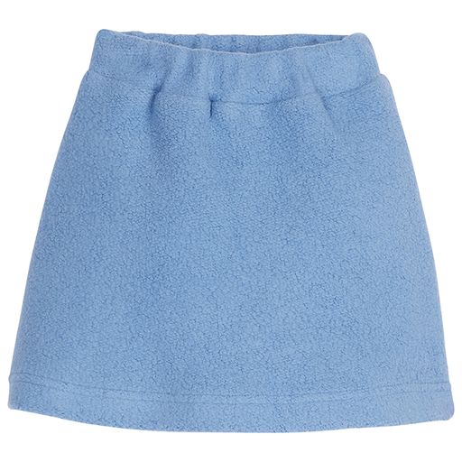 Bisby Mini Skirt - French Blue Sherpa