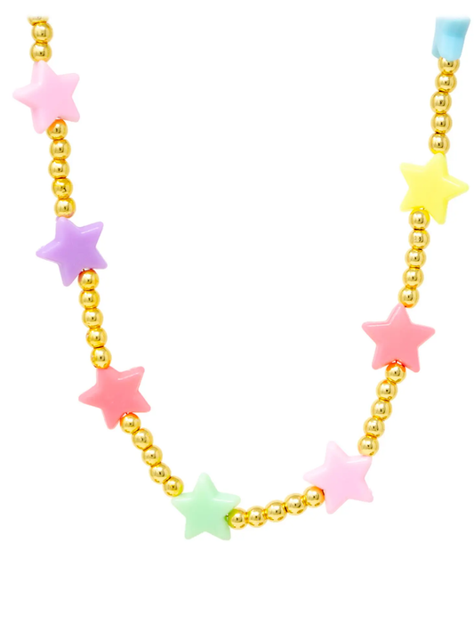 Zomi Gems Star Bead Necklace