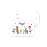 Animal Parade Gift Tags