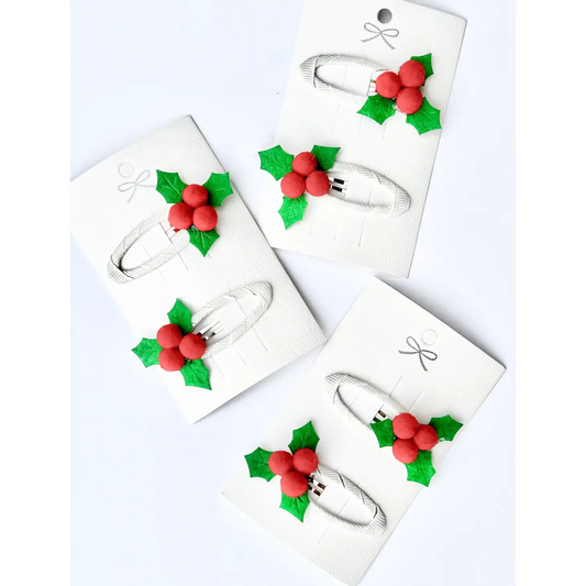 Lolo Headbands Holly Clip Set