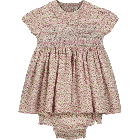 Question Everything Mayfair Baby Smocked Dress