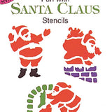 Dover Fun with Santa Claus Stencils
