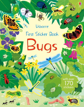 Usborne First Sticker Book- Bugs