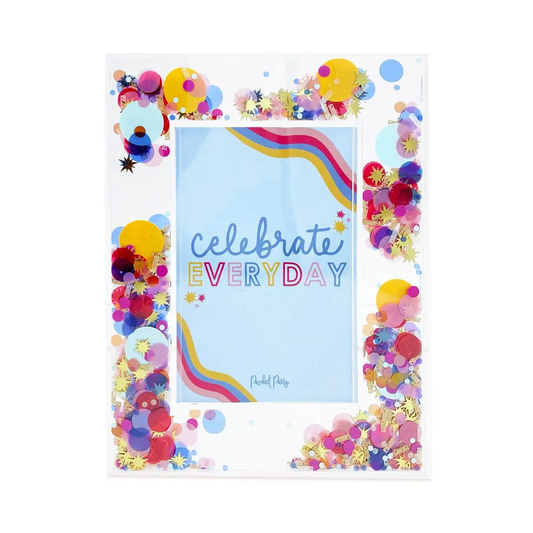 Packed Party Celebrate Every Day Confetti Photo Frame