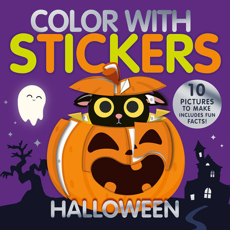 Penguin Random House Color with Stickers- Halloween