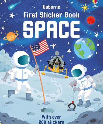 Usborne First Sticker Book - Space