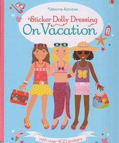Sticker Dolly Dressing On Vacation