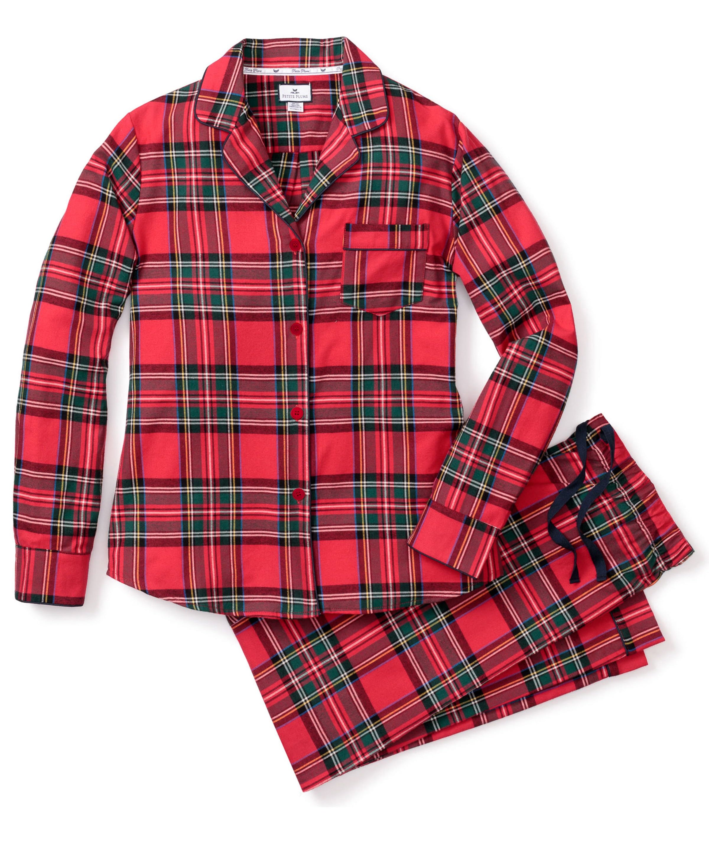 Petite Plume Women's Imperial Tartan Pajama Set