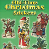 Dover Glitter Old-Time Christmas Stickers