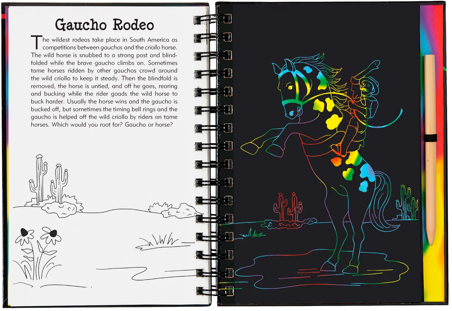 Scratch & Sketch™ Horses