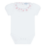 Nellapima Heart Print Onesie Set-Pink