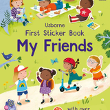 Usborne First Sticker Book- My Friends