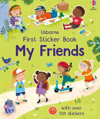 Usborne First Sticker Book- My Friends