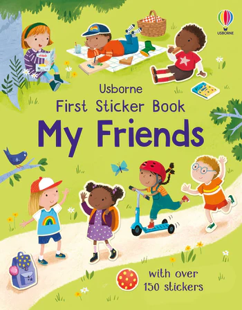 Usborne First Sticker Book- My Friends