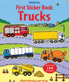 Usborne First Sticker Book - Trucks