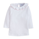 Little English Caroline Knit Blouse- Light Pink 