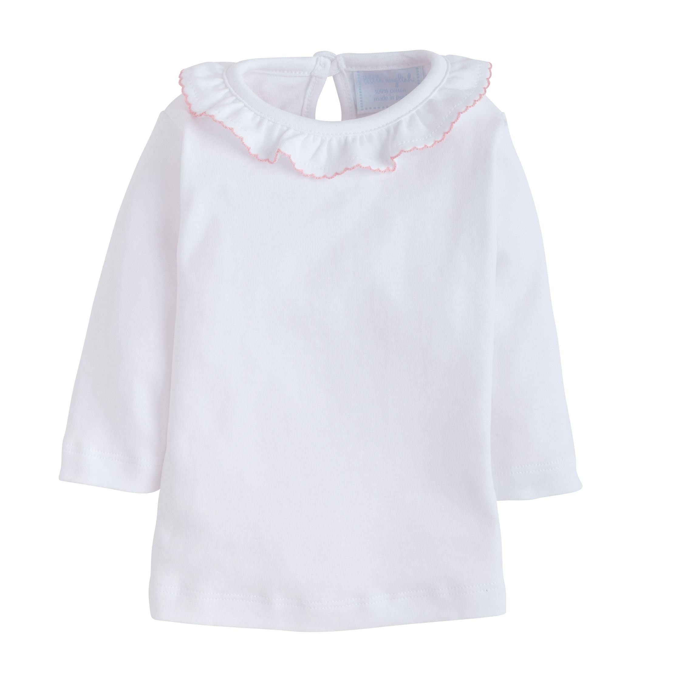 Little English Caroline Knit Blouse- Light Pink 