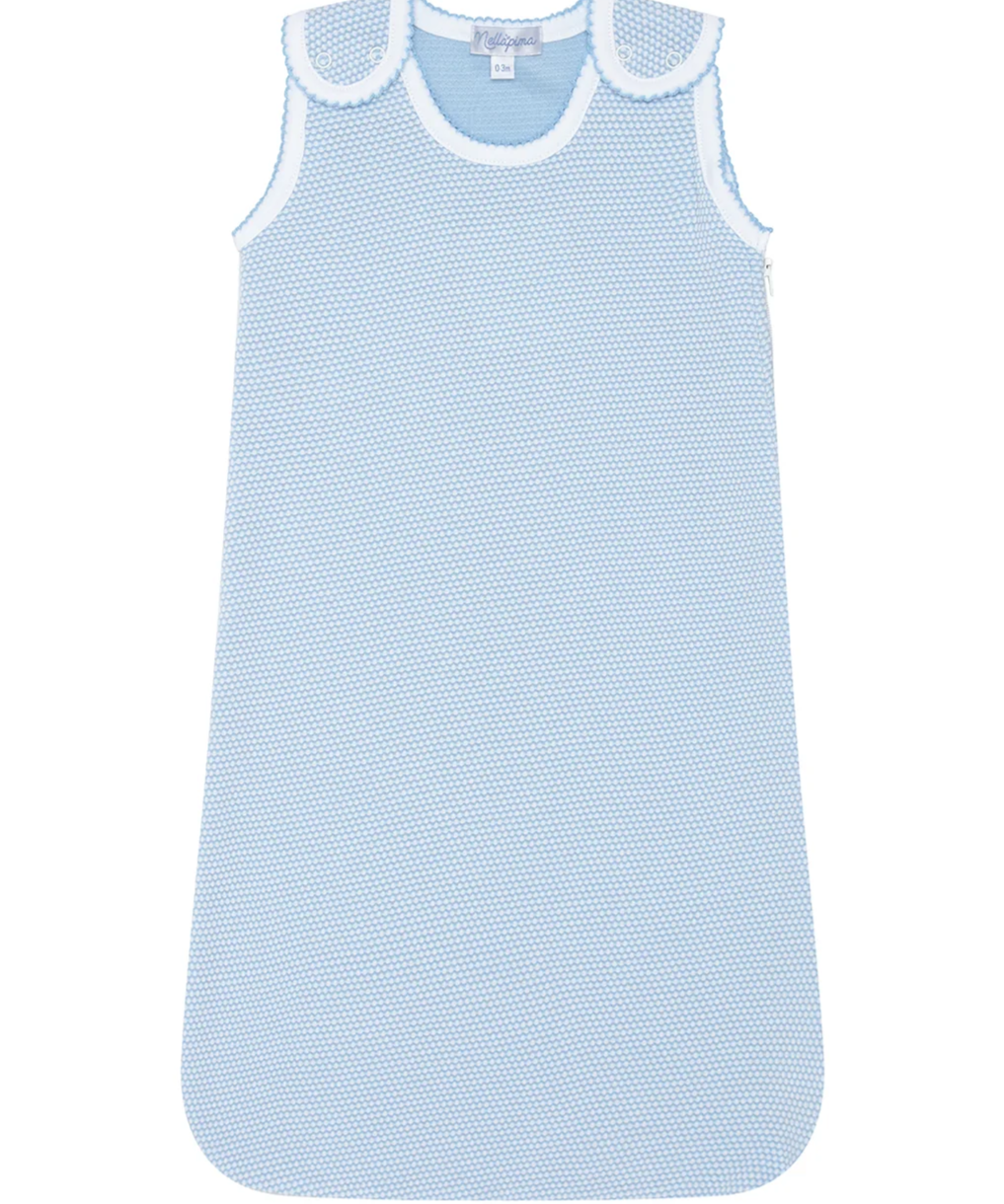 Nellapima Bubble Zipper Sack- Blue