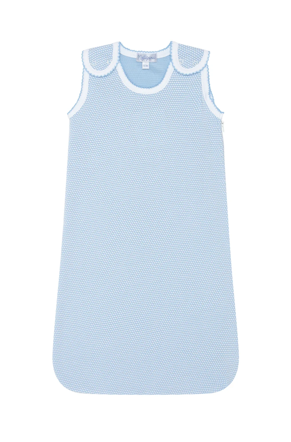 Nellapima Bubble Zipper Sack- Blue