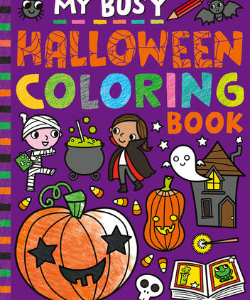 Penguin Random My Busy Halloween Coloring Book