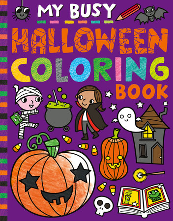 Penguin Random My Busy Halloween Coloring Book