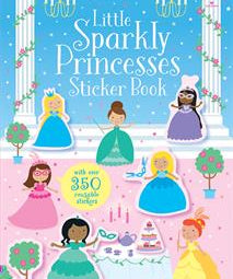 Usborne Little Sparkly Princesses Sticker Book