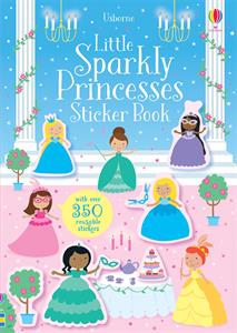 Usborne Little Sparkly Princesses Sticker Book