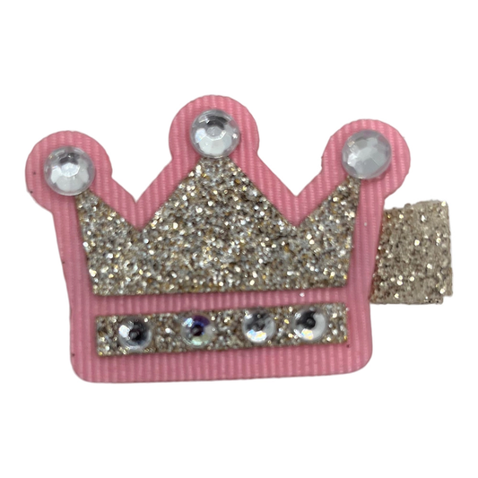 Bows for Bells Princess Crown Clip