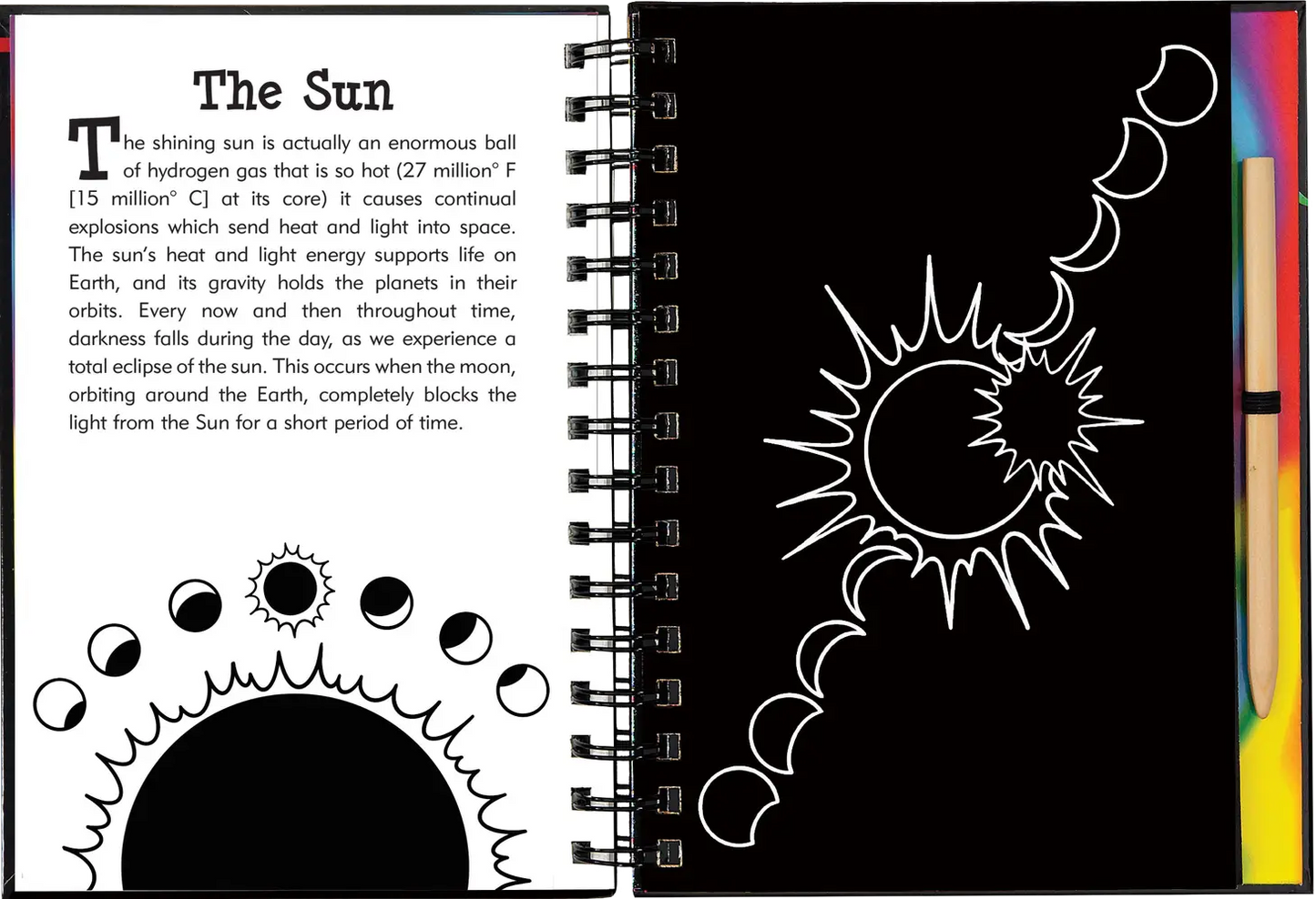 Scratch & Sketch™ Solar System (Trace Along)