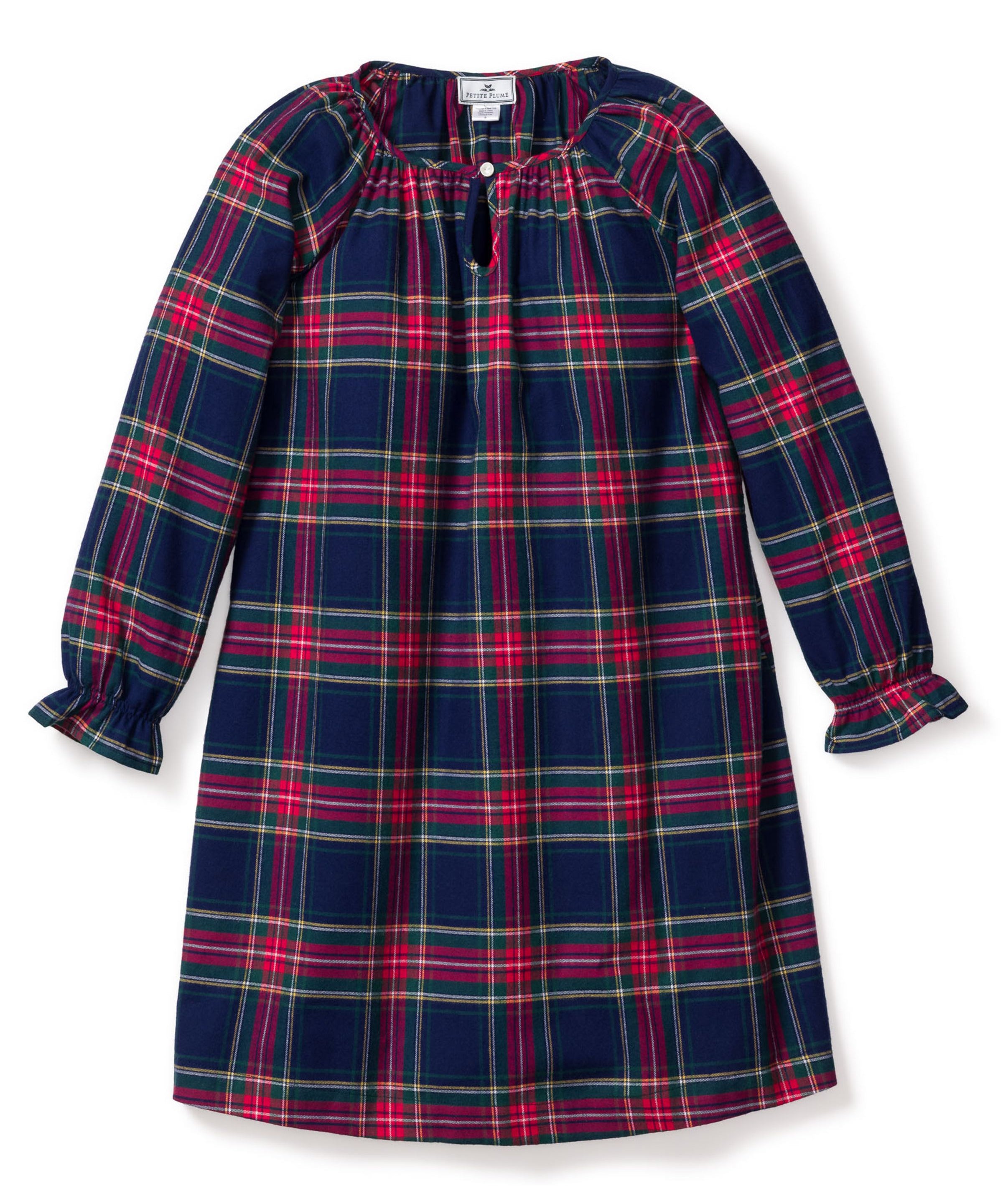 Petite Plume Windsor Tartan Delphine Nightgown